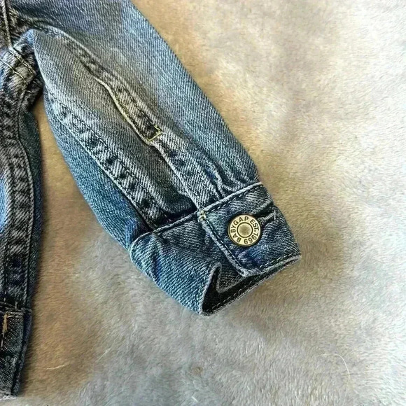 GAP - Classic Gender Neutral denim/jean jacket.  Size 6-12 months - Picture 5 of 6